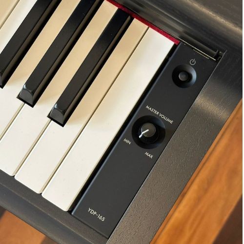 Piano Digital Yamaha Arius Ydp-165b Preto 88 Teclas Gh3 Cfx Vrm Lite 