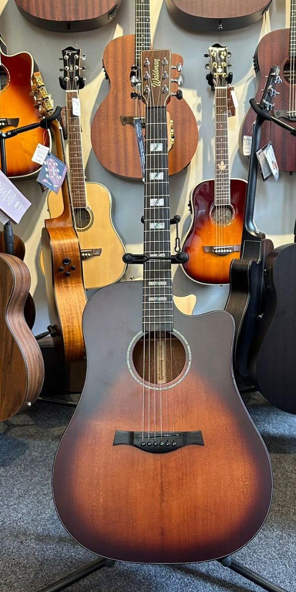 Violão Eletroacústico Waldman Dcex2041 Ambar Com Bag All Solid 