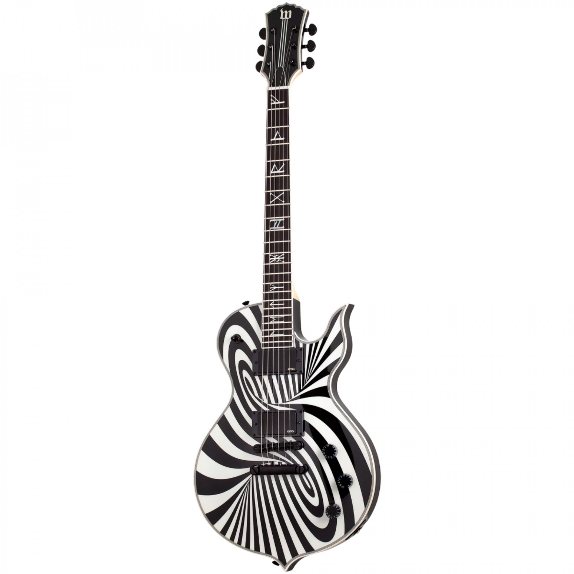 Guitarra Schecter Wylde Audio Thoraxe Psychic Bullseye Gangrene #4549 
