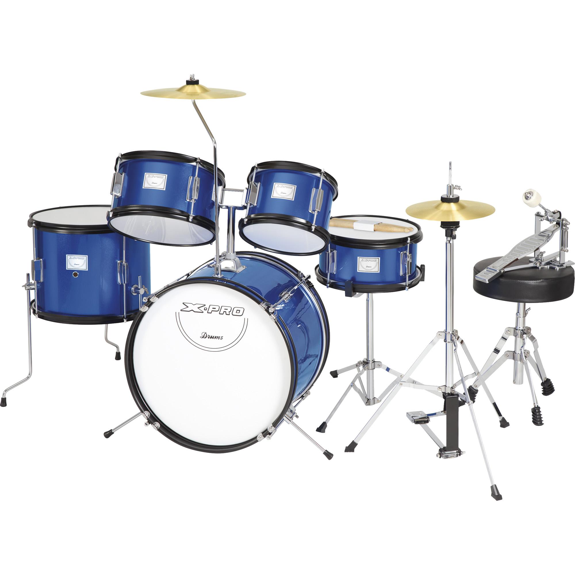 Bateria Infantil jr Plus Azul Xpro 