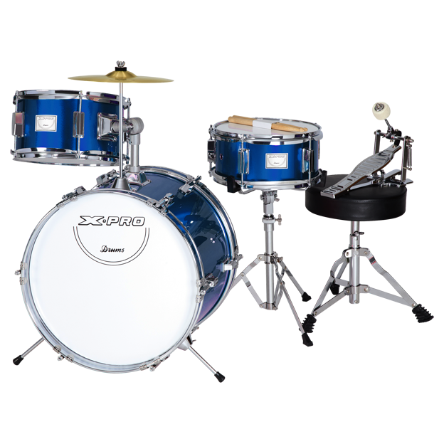 Bateria X-pro Infantil Azul 