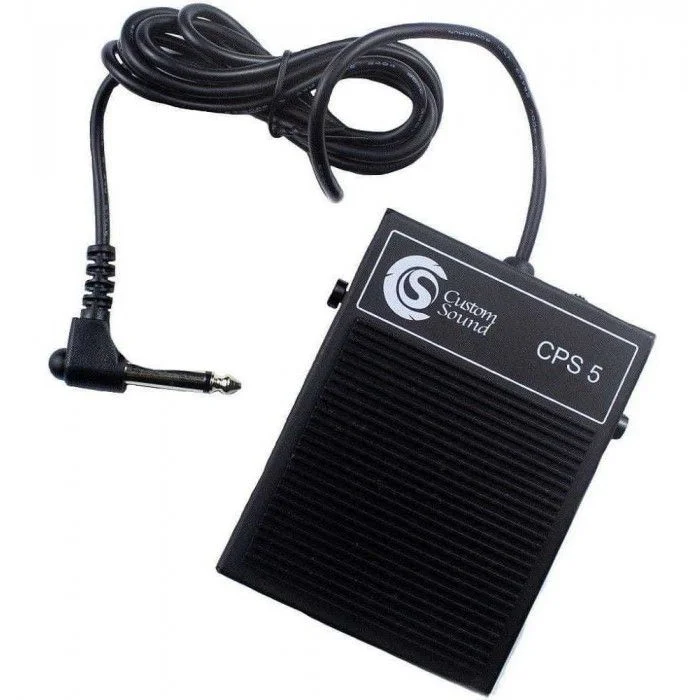 Pedal de Sustain Custom Sound Cps-5 Preto 