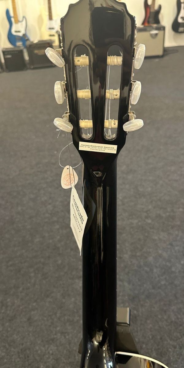 Violão Nylon Giannini Infantil 36" ¾ n6 Preto 