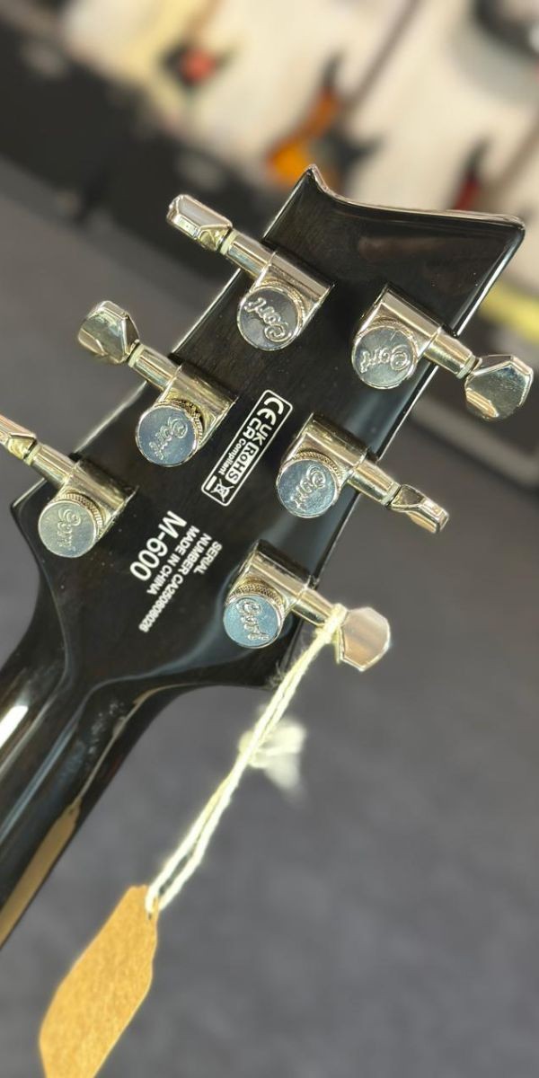 Guitarra Les Paul Cort M600 Tobacco Sunburst hh Premium Com Locking Tuners 