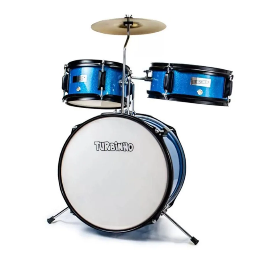 Bateria Infantil Junior 4322 Azul Turbo 