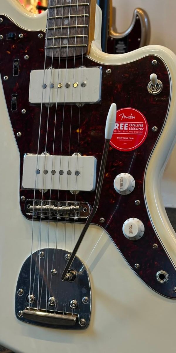 Guitarra Squier Classic Vibe ’60s Jazzmaster Olympic White Laurel by Fender 