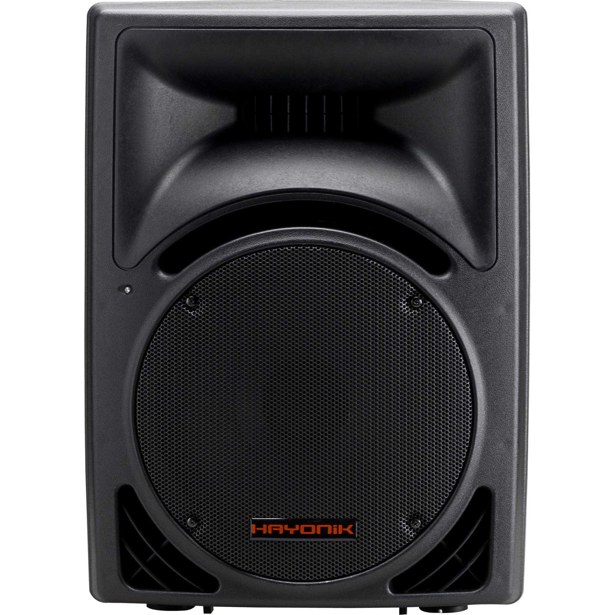 Caixa Acústica Ativa 80w Agile 10" Preta Hayonik 