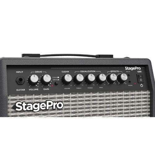 Amplificador Guitarra Michael Stagepro G30 30w Combo Com Reverb Chorus e Falante 10” 