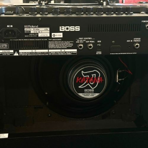 Amplificador Combo Boss Katana 50 Gen 3 50w 1x12 Para Guitarra 