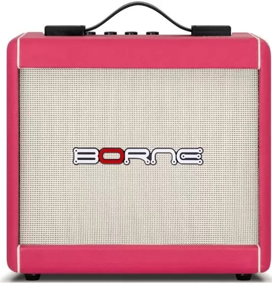 Amplificador Borne F60 de Guitarra Rosa Bivolt 