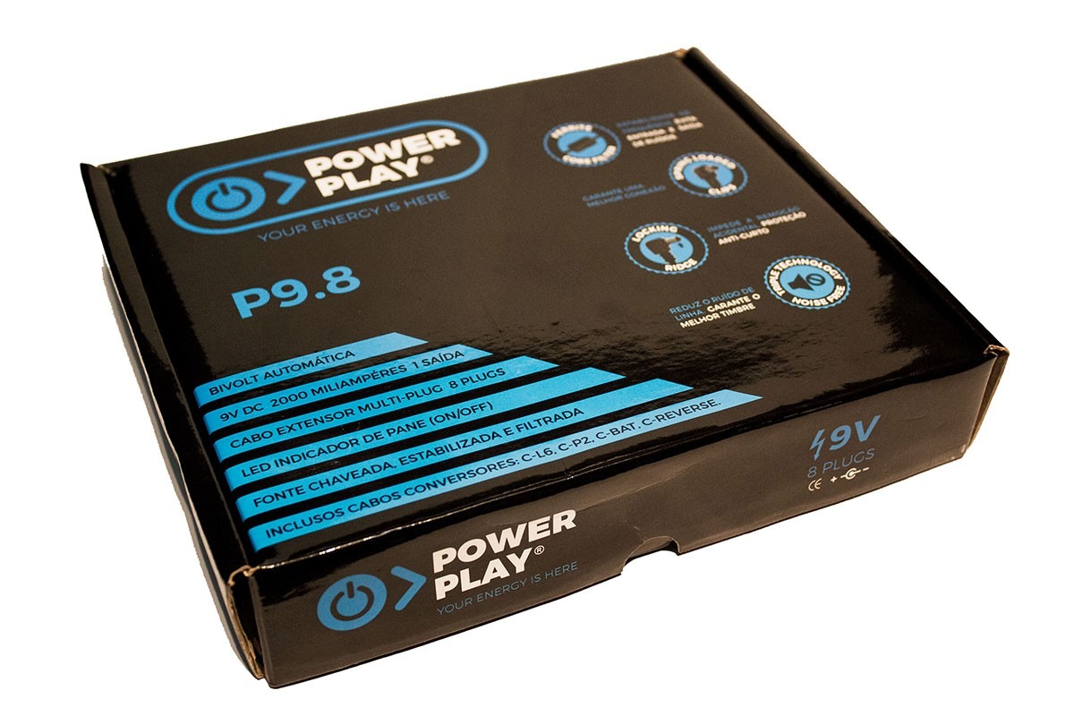 Fonte Power Play 9v 2amp - P9.8                              