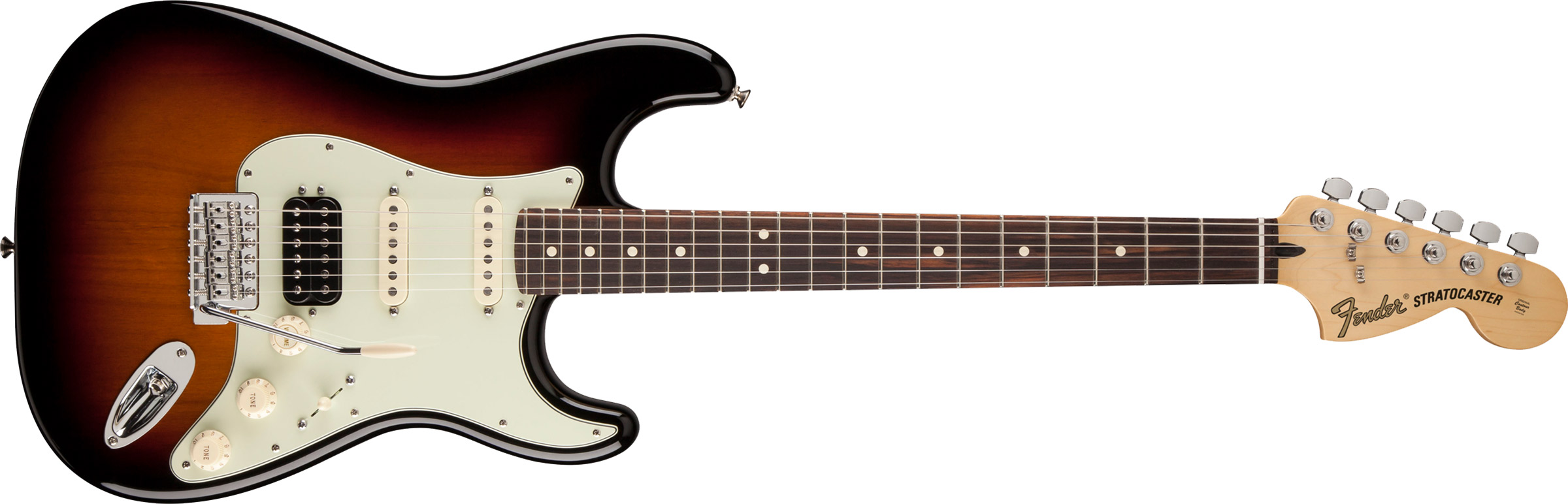 Guitarra Fender 014 5030 - Deluxe Lone Star Strat rw - 300 - 3-color Sunburst 