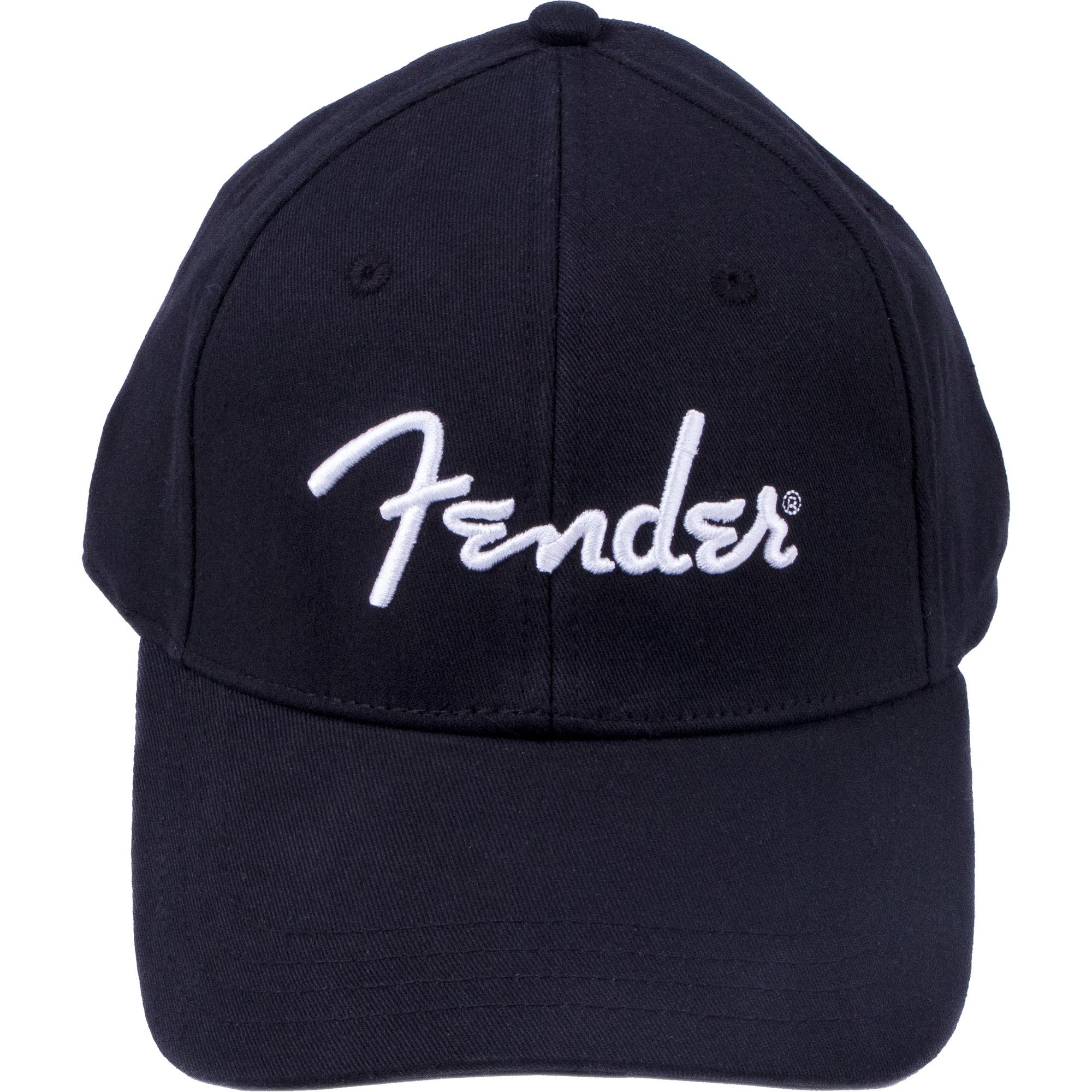 Boné Logo Stretch Cap P/m Preto Fender 