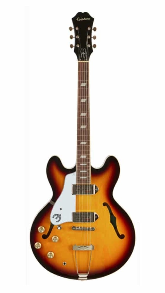 Guitarra Epiphone Casino Limited Edition Lefty Vintage Sunburst 