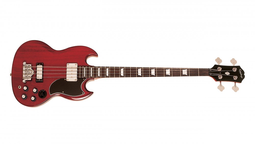 Contrabaixo Epiphone Eb-3 sg Bass Cherry 