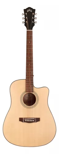 Violao Guild Aço Eletrico D340ce Natural 