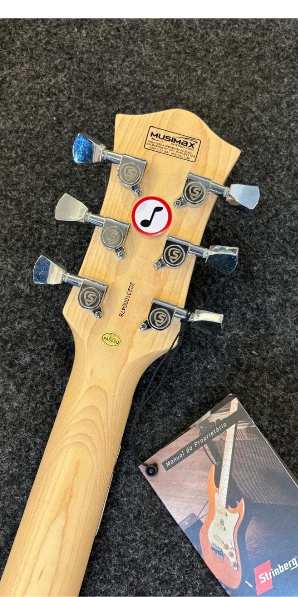 Guitarra Strinberg Les Paul Lps-200 Preto bk 