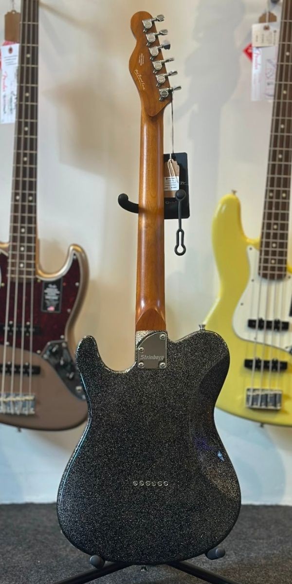 Guitarra Strinberg Horizon H250 Bls Black Sparkle Com Captadores Alnico v e Bag 