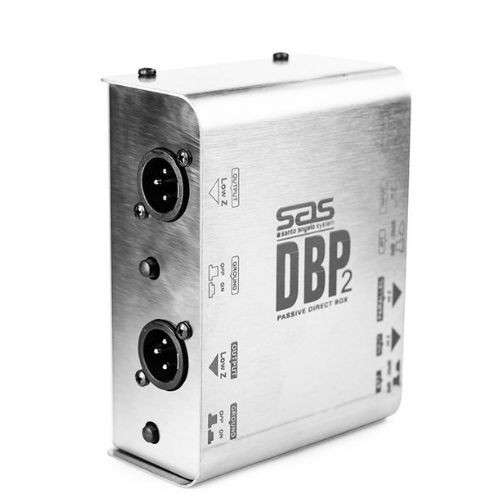 Direct Box Passivo Duplo Santo Angelo Dbp2 2 Canais P10 Xlr 