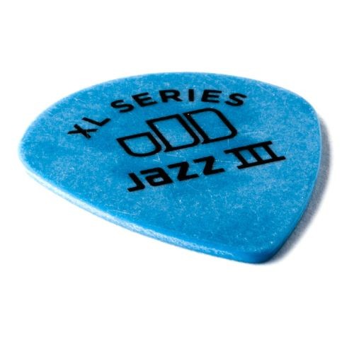 Palheta Dunlop Tortex Jazz Iii xl 1,0mm Azul 498p1.00 Pacote Com 12 