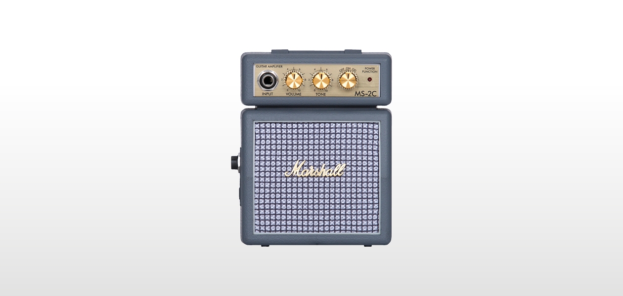 Mini Combo Guitarra Marshall Ms2 Cinza 