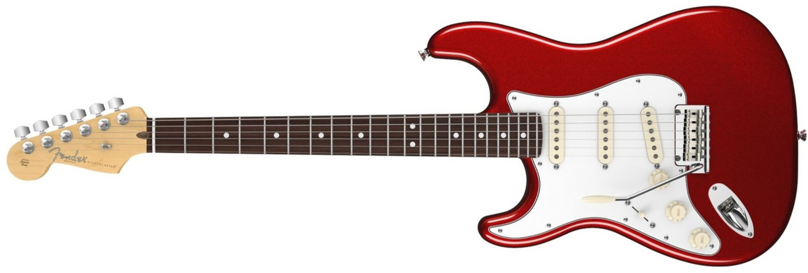 Guitarra Fender 011 3020 - am Standard Stratocaster lh rw - 794 - Mystic Red 