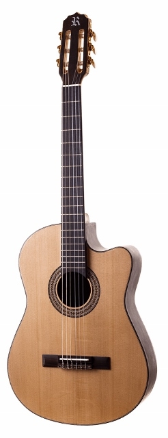 Violão Rozini Rx515 Nylon Eletroacústico Natural Satin 