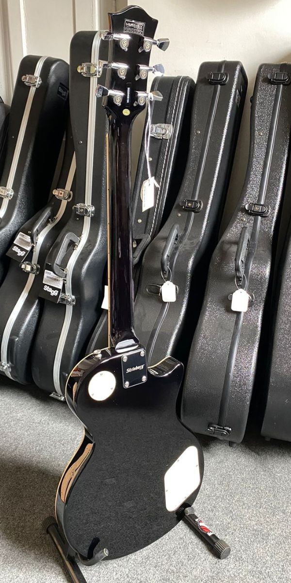 Guitarra Canhota Strinberg Lps230 sb lh Les Paul Sunburst 2 Humbuckers 