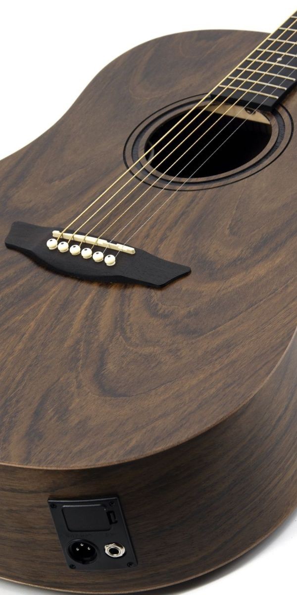 Violão Strinberg Forest Fs4d ws Folk Aço Eletroacústico Cutaway Walnut Satin Com Afinador 