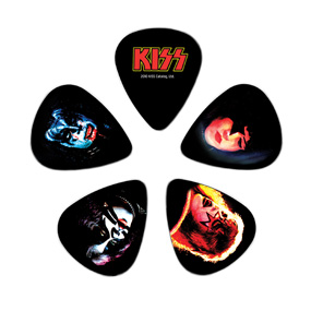 Palheta Guitarra Kiss Light - Display 10 Unid 