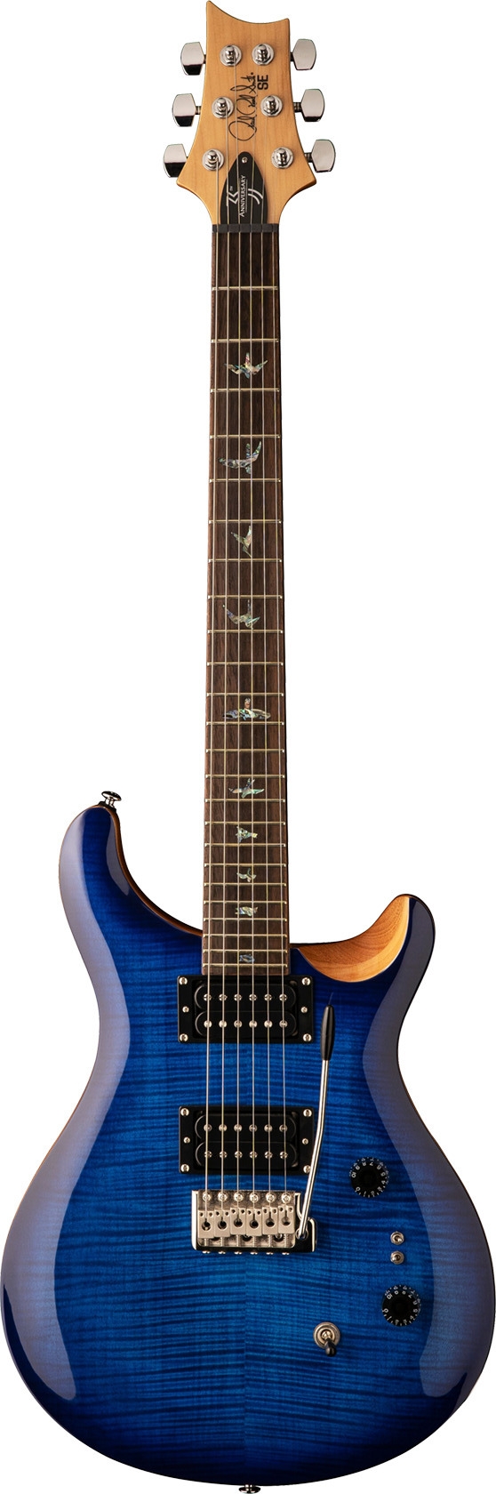 Guitarra Prs se 35th Anniversary Custom 24 Faded Blue Burst 