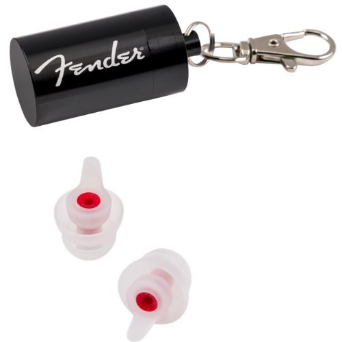 Protetor Auricular Fender Professional Hi-fi Ear Plugs 20db Para Músicos 