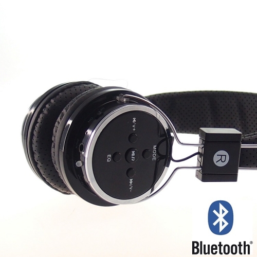 Fone de Ouvido Bluetooth Preto 