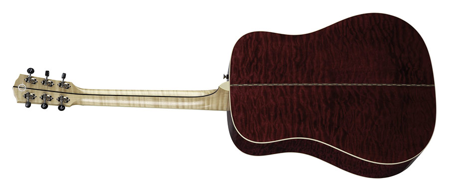 Violão Fender 096 0219 - Usa Dreadnought Custom Shop - 999 - Quilt Maple 