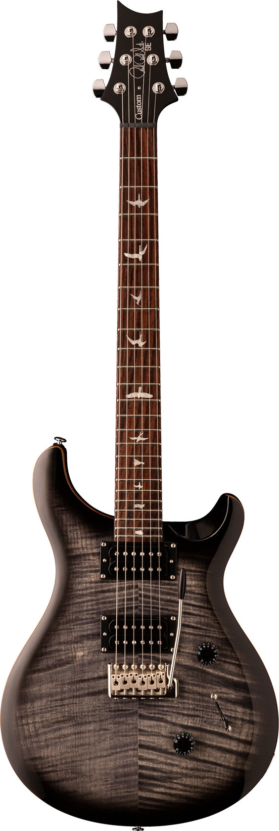 Guitarra Prs se Custom 24 Charcoal Black Com Bag 