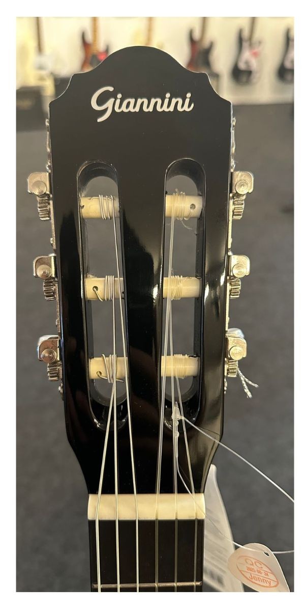 Violão Nylon Giannini Infantil 36" ¾ n6 Preto 
