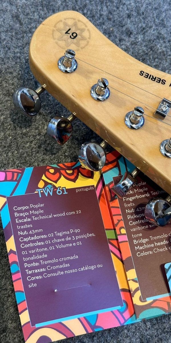 Guitarra Tagima Woodstock Tw61 Sunburst 