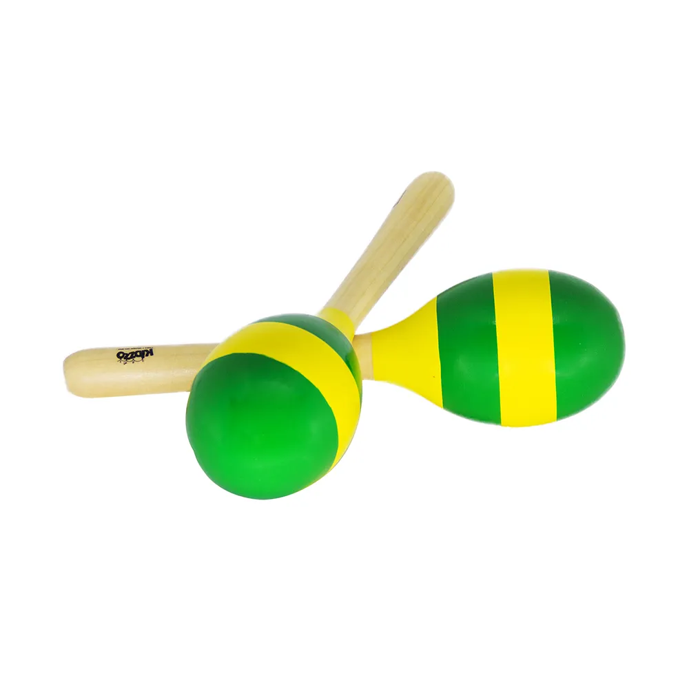 Maracas Kidzzo Coloridas em Madeira (par) 