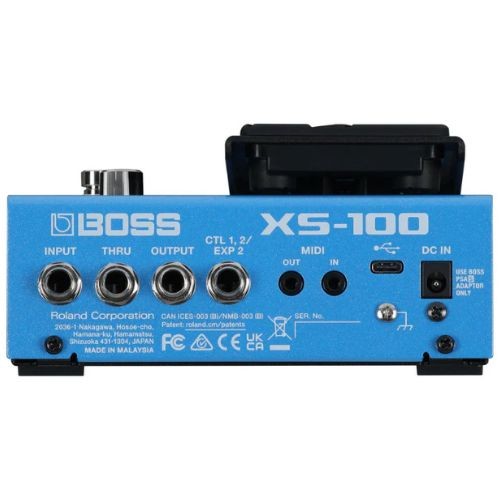 Pedal Boss Xs-100 Poly Shifter Pitch Oitava Expressão 