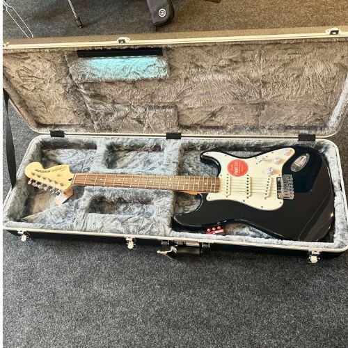 Case Guitarra Gator Gc-electric-led Abs Rígido Preto Com Iluminação Led 