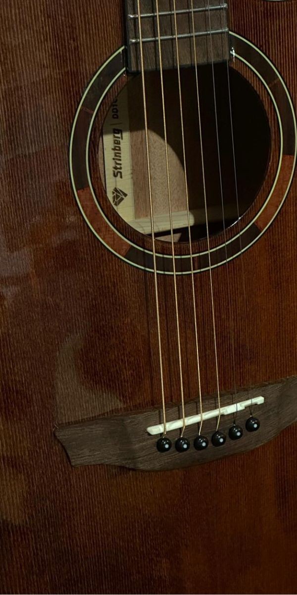 Violão Strinberg Diamond Dd1c sm Smoked Gloss Folk Eletroacústico Aço Com Bag 