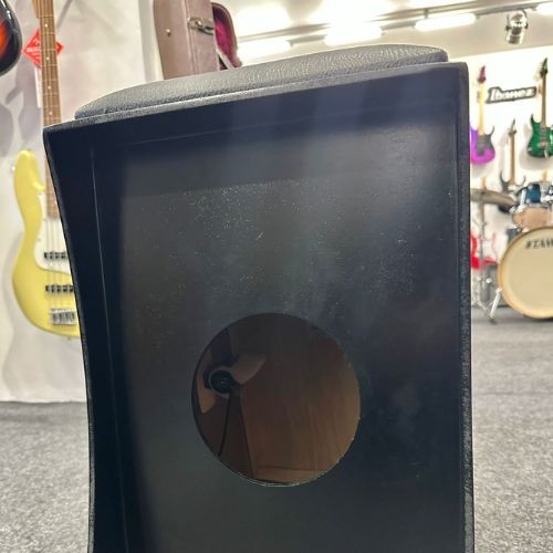 Cajon Fsa Lite Gibão Ltg-01 Preto Eletroacústico Com Captação P10 