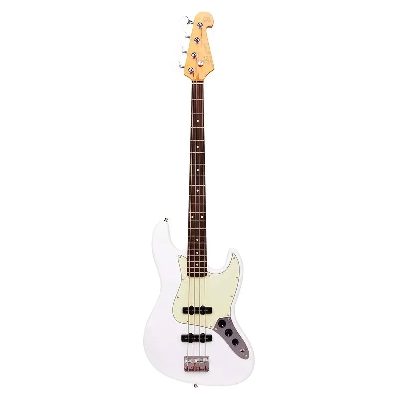 Baixo sx Sjb62 4c Jazz Bass Vhw Vintage White c/ Bag 