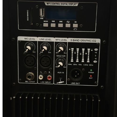 Caixa Ativa Boxx Bci-12 300w 12” Usb sd Xlr e Rca 