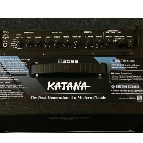 Amplificador Combo Boss Katana 50 Gen 3 50w 1x12 Para Guitarra 
