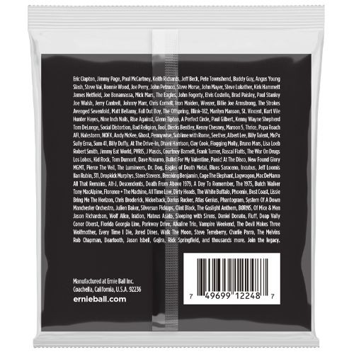 Encordoamento Ernie Ball Super Slinky Stainless Steel 009–042 P02248 Para Guitarra 