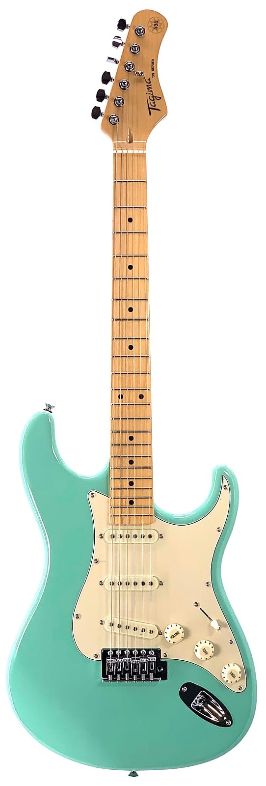 Guitarra Tagima Strato Tg-530 Surf Green 