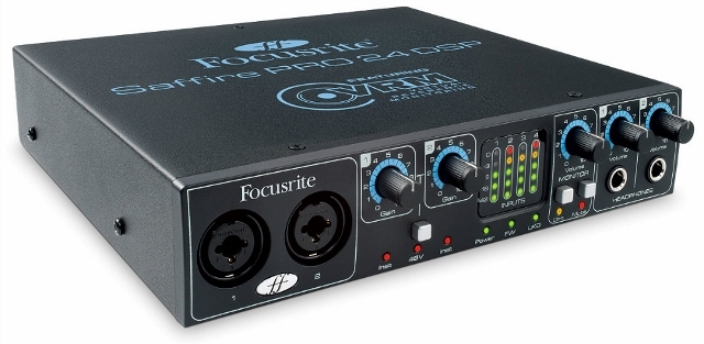 Interface de áudio Firewire Focusrite Saffire Pro 24 