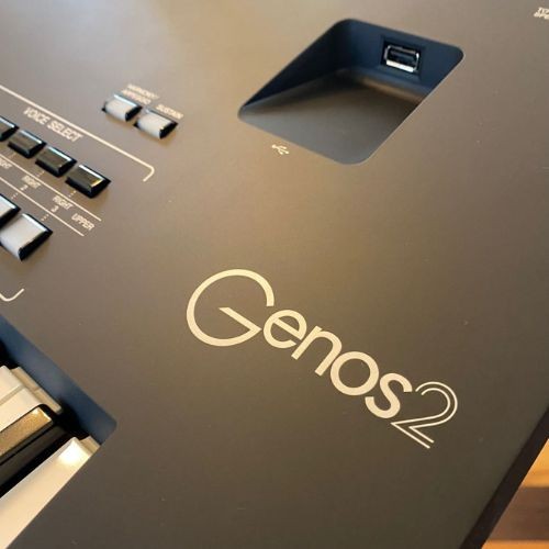 Teclado Yamaha Genos2 Workstation Arranjador 76 Teclas Fsx Com Aftertouch 