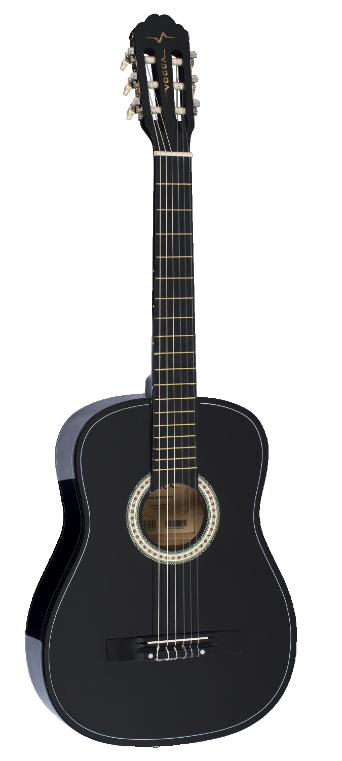 Violão Vogga Vca104n Nylon Acústico Preto 